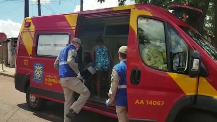 Gestante tem suspeita de contusão após sofrer queda