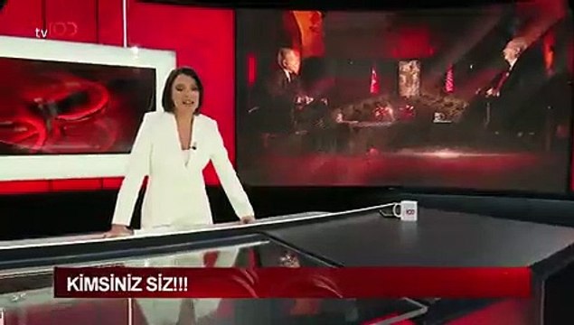 Ece Üner TV100 ekranından tepki gösterdi: SADAT’ın olması gereken yer televizyon kanalları değil, bağımsız mahkemelerin sanık kürsüleridir, tarafımız da budur
