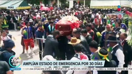 Perú amplía el estado de emergencia por 30 días
