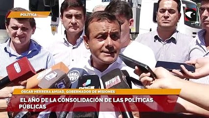 El año de la consolidación de las políticas públicas