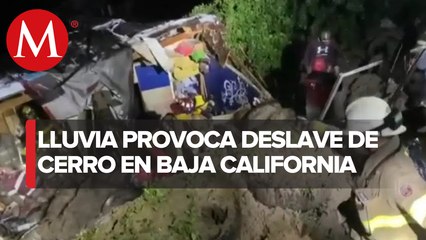 Mueren 2 niñas después de que un cerro se deslavó sobre su vivienda