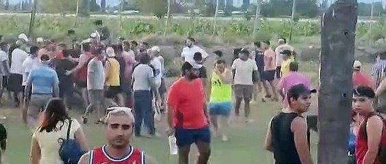 Incidentes El Fortín vs La Consulta - Liga Sancarlina de Fútbol