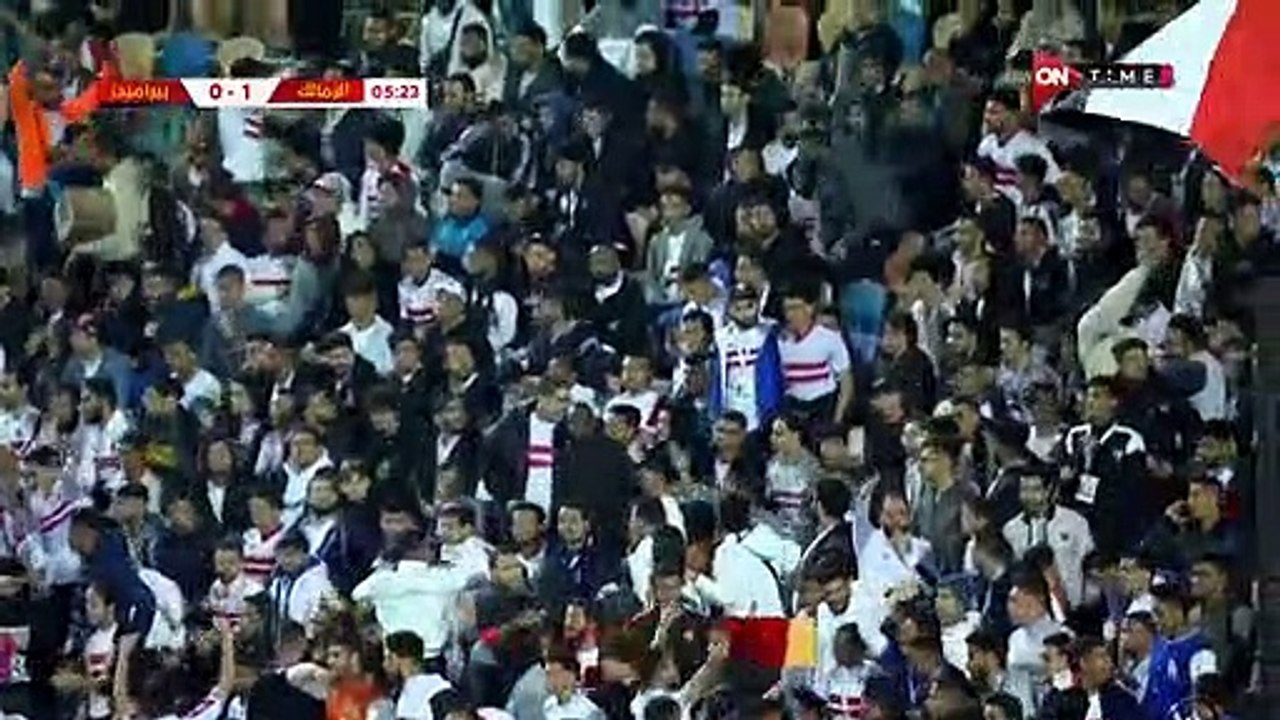 شاهد ملخص اهداف مباراة الزمالك وبيراميدز اليوم 1-1 كأس مصر
