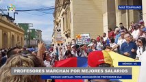 Profesores de Mérida marchan por mejores salarios - 16Ene @VPItv