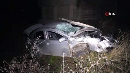 Çan'da meydana gelen trafik kazasında 2 kişi yaralandı