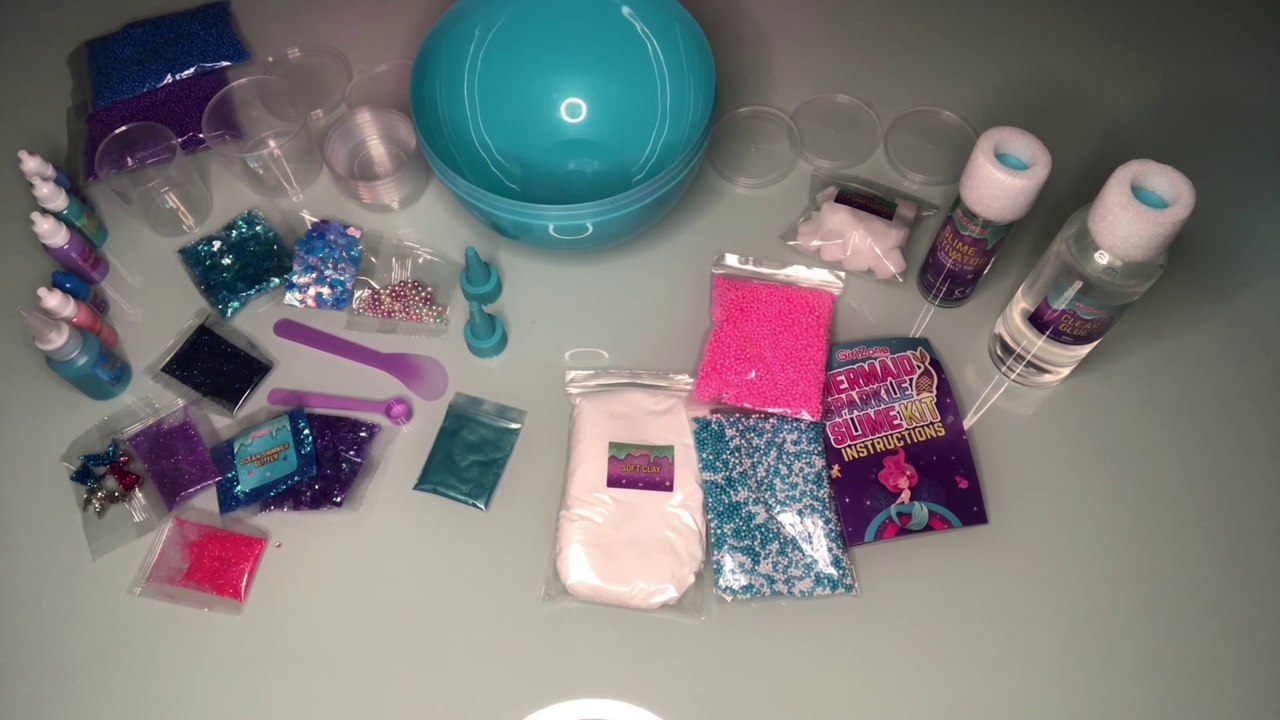 L'œuf surprise GirlZone édition Sirène pour fabriquer de superbes slime Partie 1