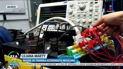 Astronauta mexicana Katya Echazarreta recibe Medalla al Mérito Ciudadano