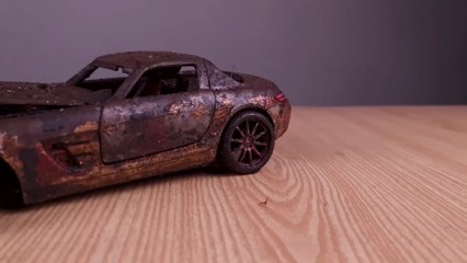 Abandoned MERCEDES Benz Amg SLS Restoration