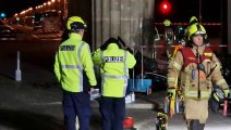 Homem morre após bater de carro conta o Portão de Brandemburgo
