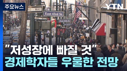세계 경제학자들 "저성장에 빠질 것"...고물가 전망 지역은 엇갈려 / YTN