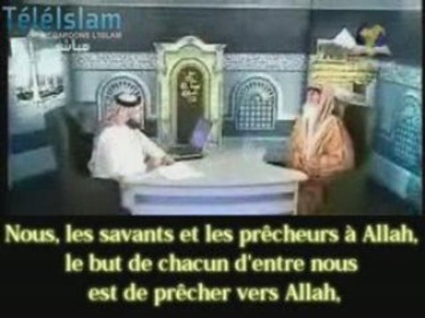 Video Parole en or de Al Shaykh (Mufti de l'arabie saoudite)