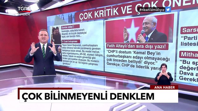 Aday Yarışında Dikkat Çeken Mesaj Akşener’in Reklam Filmi İmamoğlu'nu İşaret Etti - TGRT Ana Haber