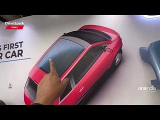 Auto Expo 2023 | VayVe Solar Powered EV | TAMIL DriveSpark