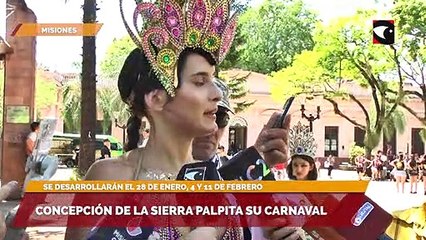 Concepción de la Sierra palpita su carnaval