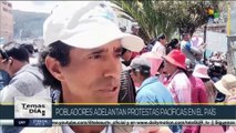 Perú: Organizaciones sociales, aimaras y quechuas se movilizan como parte de la Marcha de los Cuatro Suyos