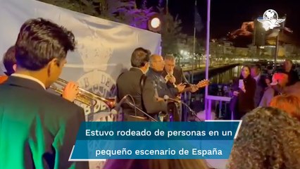 Felipe Calderón canta "El martes me fusilan", previo a juicio de García Luna