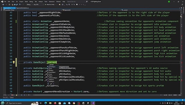Unity3D Fighting Game Tutorial #242 Opponent Animations