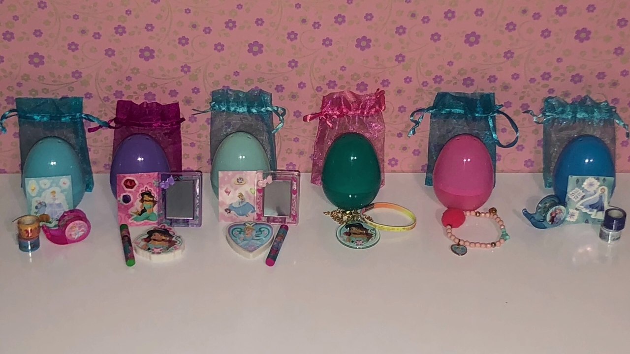 Venez découvrir les oeufs surprises Princess Disney