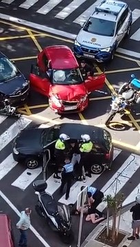 La detención de dos fugitivos en Santa Cruz de Tenerife, en imágenes