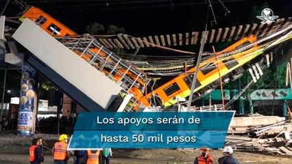 Darán apoyos económicos a 47 familias de víctimas, a más de año y medio del colapso en la L12 del M