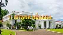 7 ISTANA  YANG ADA   DI INDONESIA ( 5 DI JAWA  2 DI LUAR JAWA)
