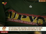 Caracas | UPV rechaza convocatoria a paro nacional para la desestabilización del país