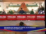 Presidente Nicolás Maduro lidera reunión de trabajo con el Alto Mando Político Militar Ampliado