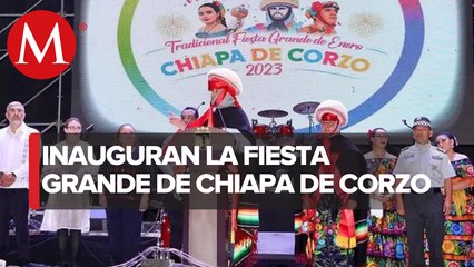 Rutilio Escandón inaugura la "Fiesta Grande de Chiapa de Corzo 2023"