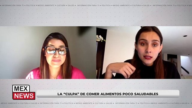 LA CULPA DE COMER ALIMENTOS POCO SALUDABLES