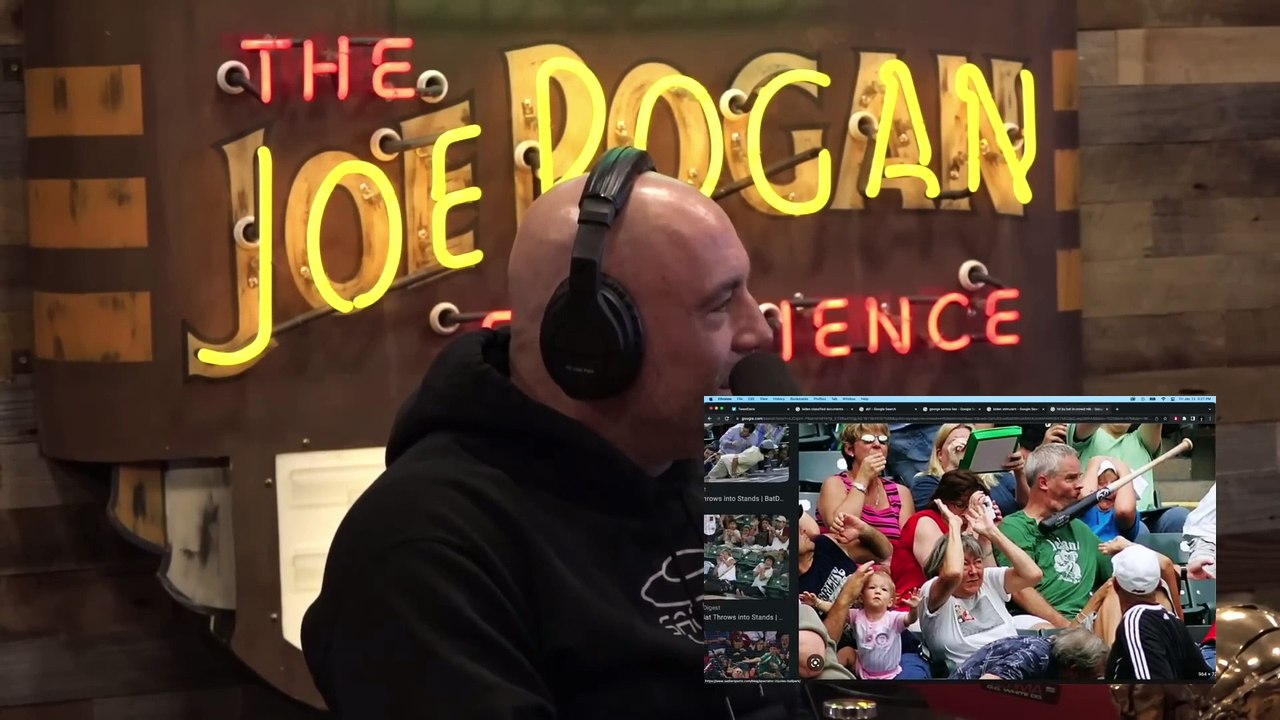 Joe Rogan Reacting to INSANE Crowd Catches & Fails video Dailymotion