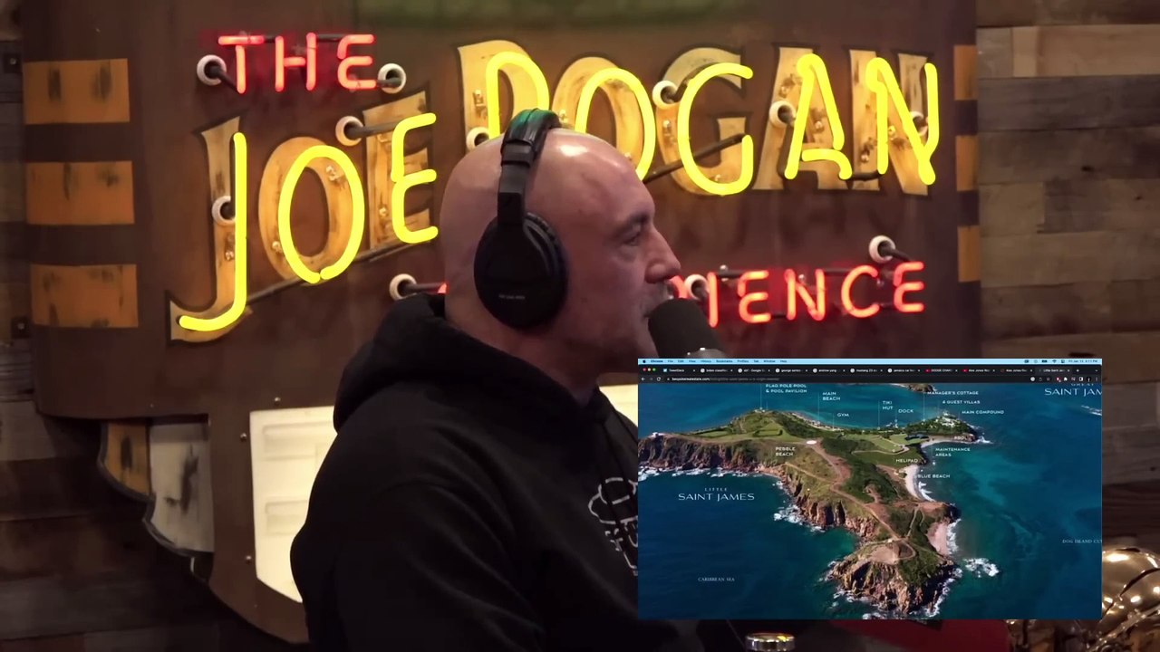 Joe Rogan: What's Bill Clinton up to Now? Epstein's Island for Sale?!
