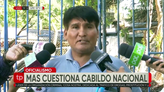 El MAS cuestiona la convocatoria al cabildo nacional por parte de los cívicos