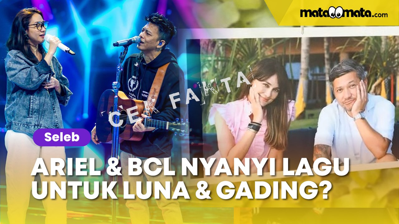 Ariel Noah dan BCL Nyanyikan Lagu Menghapus Jejakmu di Pernikahan Luna Maya dan Gading Marten, Momen Haru Pecah, Cek Fakta