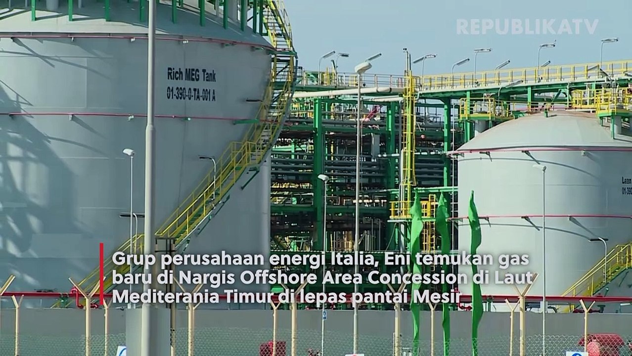 Perusahaan Energi Italia Temukan Gas Baru di Lepas Pantai Mesir