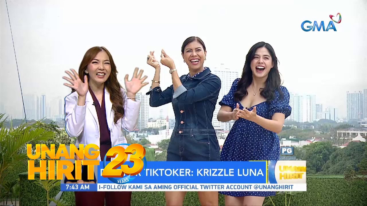 Doctor TikToker na si Krizzle Luna, LIVE sa Unang Hirit | Unang Hirit ...