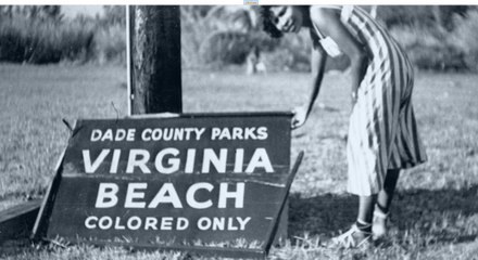 El histórico Virginia Key Beach Park