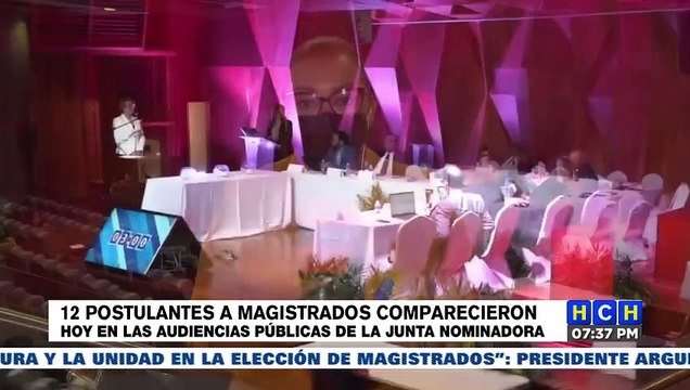 ¡Prosiguen Audiencias Públicas y Notificación de Resoluciones a postulantes Tachados y Denunciados!