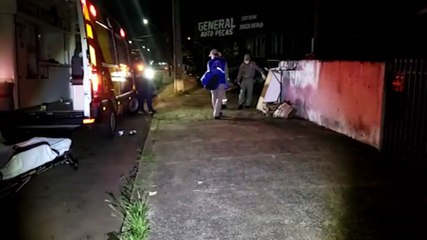Jovem é socorrida com ferimento no rosto no Parque São Paulo