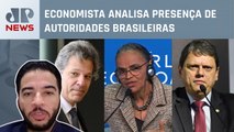 Brasil inicia participação no Fórum Econômico Mundial com Marina Silva, Haddad e Tarcísio