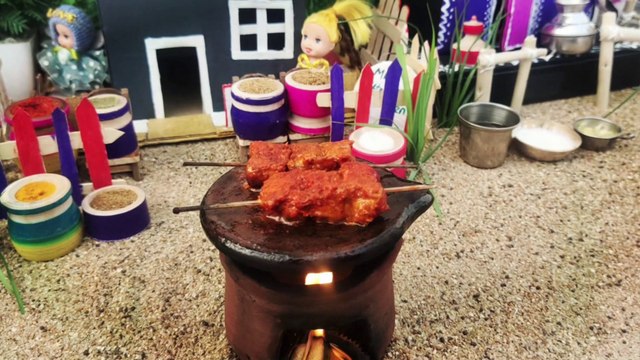 Testy Chicken Tikka & Delicious Chatni | Miniature Cooking | होटल जैसा Easy & Testy Chicken Recipe | How do you make chicken tika?