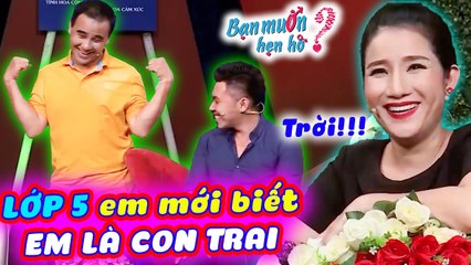 Quyền Linh Cười Bò Với Thanh Niên Dịu Dàng LỚP 5 MỚI BIẾT MÌNH LÀ CON TRAI Đi Tìm VợBạn Muốn Hẹn Hò