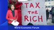 Davos Protesters Rally for Climate, Higher Taxes for the Rich