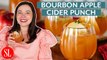 Bourbon Apple Cider Thyme Punch Recipe