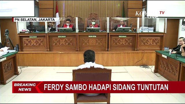 Sidang Tuntutan Ferdy Sambo di Kasus Pembunuhan Berencana Brigadir Yosua