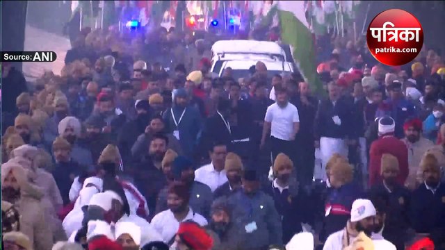 पंजाब के होशियारपुर से निकली भारत जोड़ो यात्रा, कड़ाके की ठंड में भी दिखा कांग्रेसियों का जोश