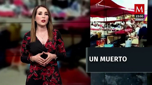Captan en video 'caos' por disparos en tianguis de Cuautitlán Izcalli