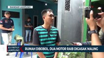 Rumah Dibobol Maling, 2 Motor Raib Dibawa Lari