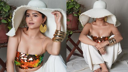 Rubina Dilaik Long Hat Look में ढाया कहर, दिलकश अदाएं देख Fans हुए दीवाने | Boldsky *Entertainment