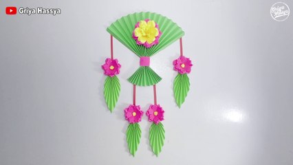 Wall Hanging Paper Craft Ideas | How to make wall hanging from paper | Easy and Quick Paper Wall Hanging
