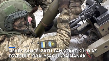 Brit védelmi miniszter: küldjenek a németek is nehéz páncélzatú tankokat Ukrajnának